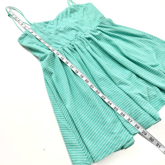 Urban Outfitters Green Gingham Jumpsuit - Picture 8 of 9